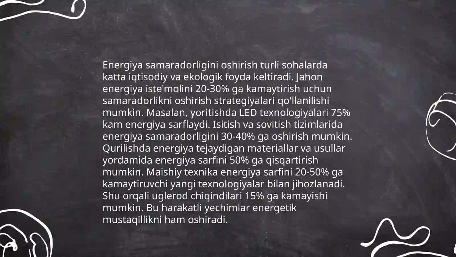Atmosfera havosiga tushayotgan chiqindilarni kamaytirish uchun qoʻllaniladigan texnik va tashkiliy chora-tadbirlari 3