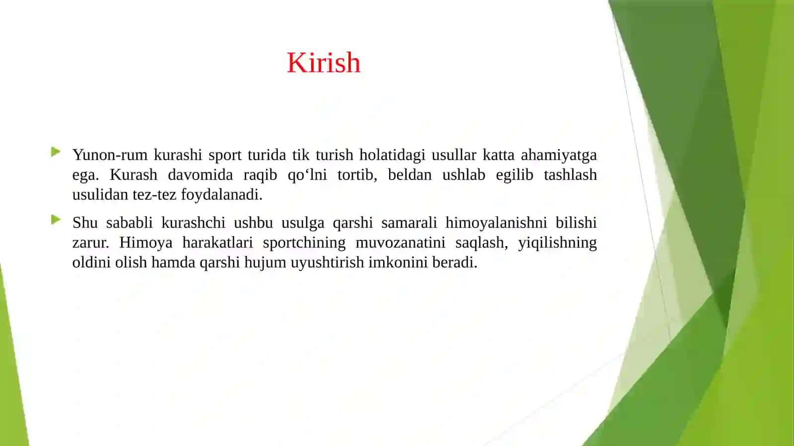 Yunon-rum kurashchisining tik turish holatida - Qo'lini tortib va belini ushlab egilib tashlash usuliga himoyasini o'rgatish 3