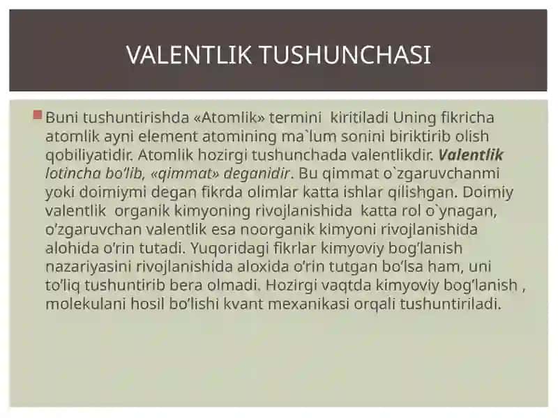 Kimyoviy bog’lanish 3