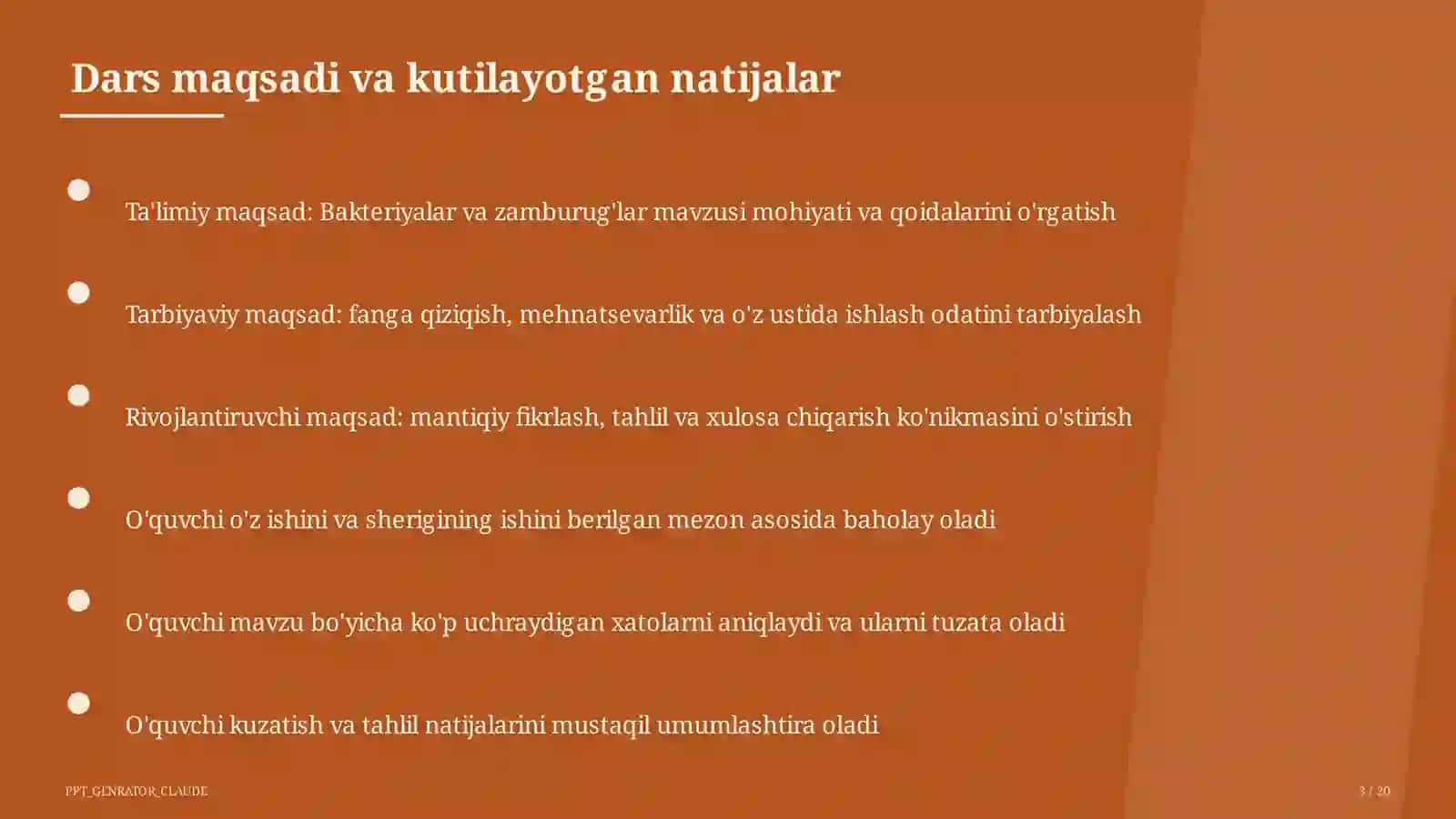 Bakteriyalar va zamburug'lar (6-sinf) 3