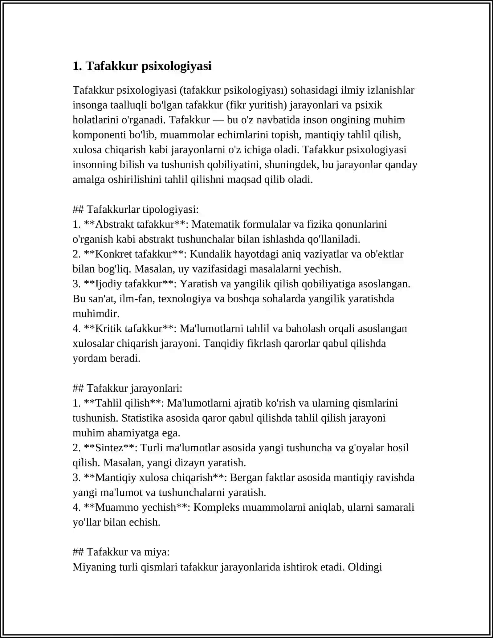Tafakkur psixologiyasi 3