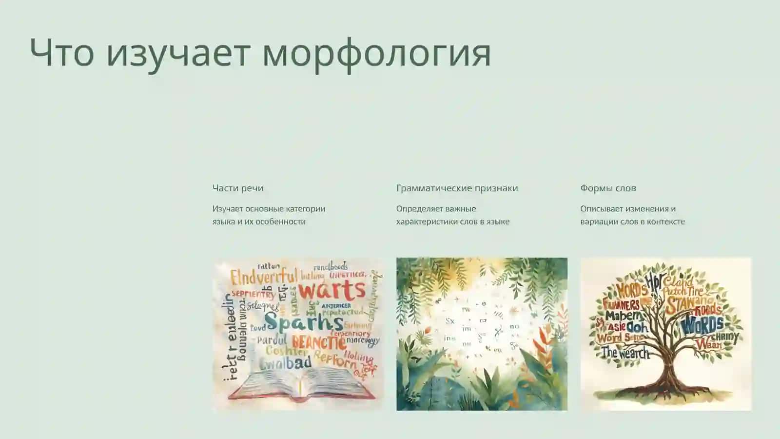 Морфология 3