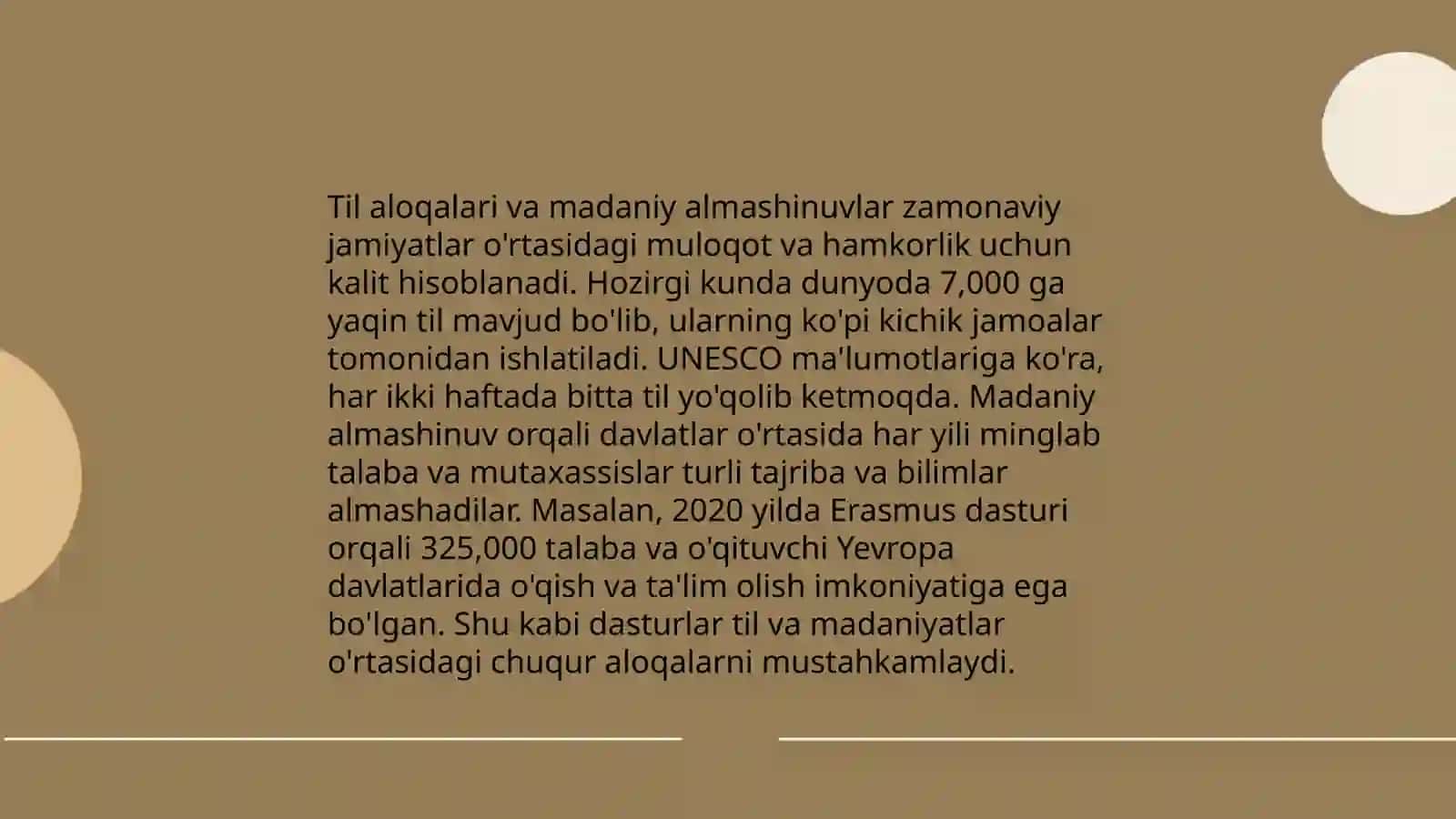 Til aloqalari 3