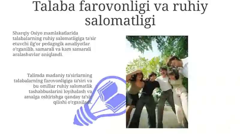 Sharqiy Osiyodagi Innovatsion Ta'lim Metodlari 3