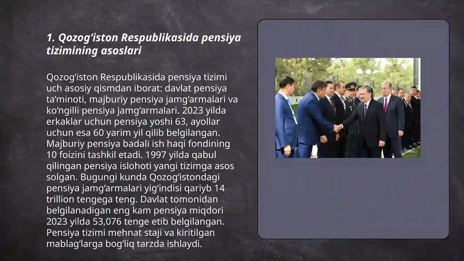 Qozog’iston Respublikasida jamg’arib boriladigan pensiyanig rivojlanishi va bosqichlari 3