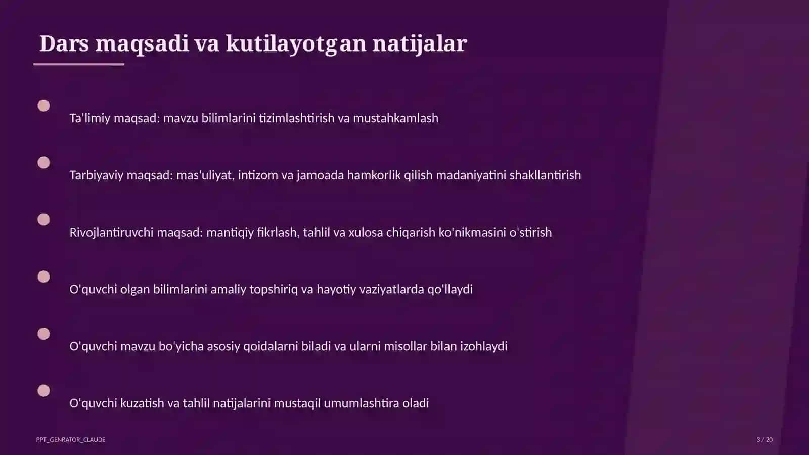 Sonli tengsizliklar va ularning xossalari (8-sinf) 3