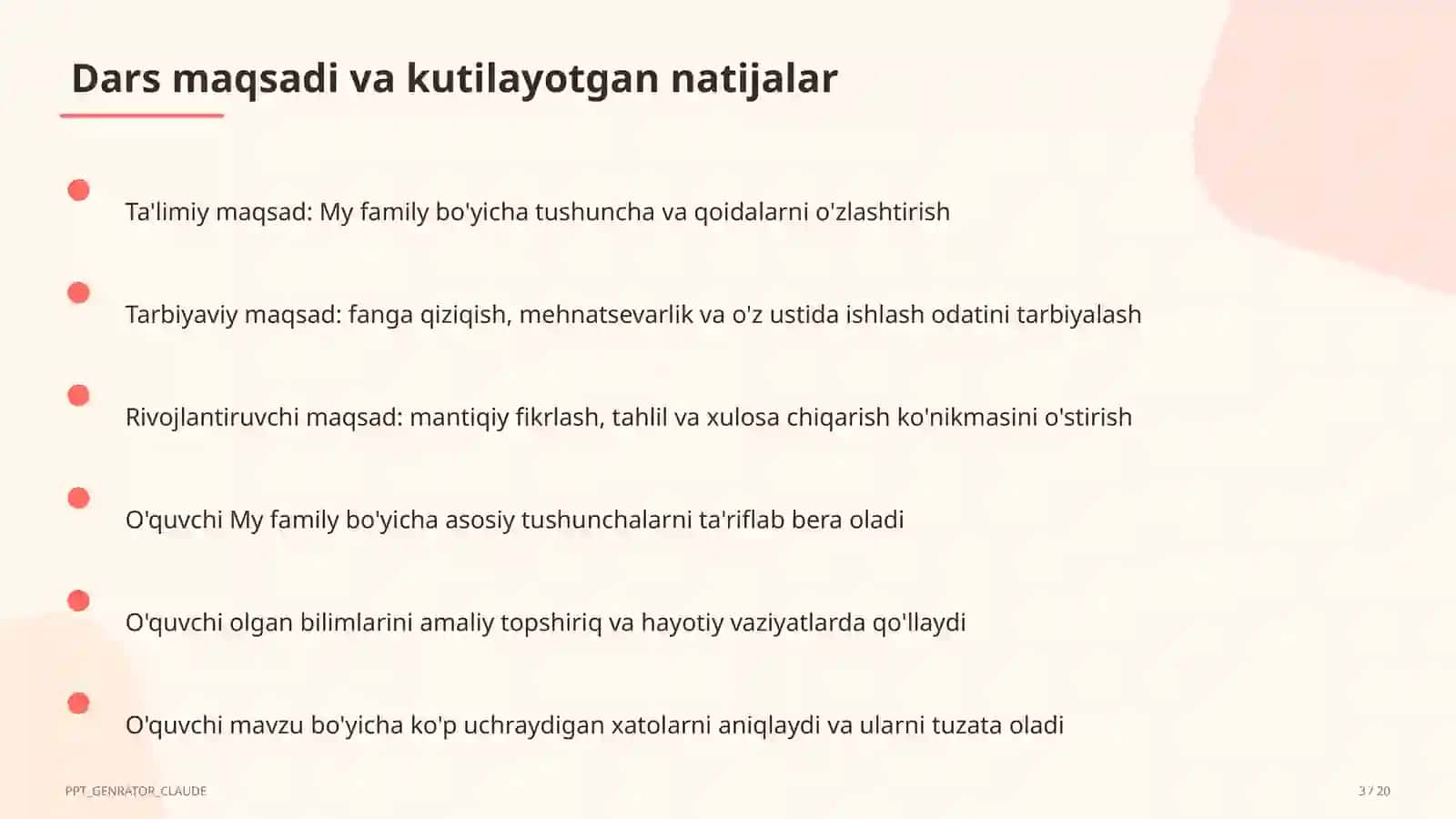 My family (1-sinf) 3
