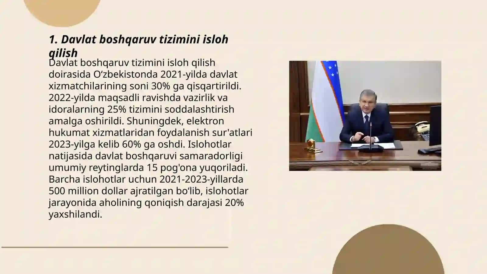 Islohotlar Ikromjonova Fotimaxon 3