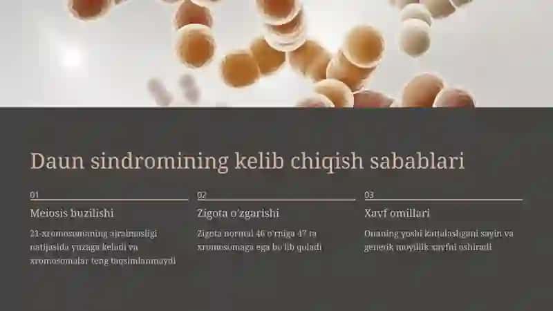 Daun sindromi 3