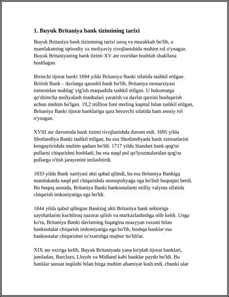 BUYUK BRITANIYA BANK TIZIMI 3