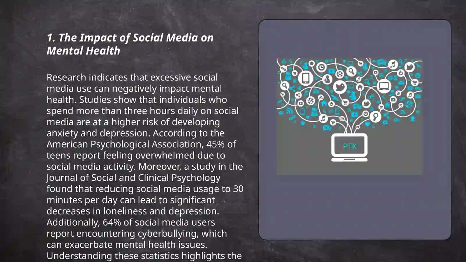 The Impact of Social Media on Mental Health 3