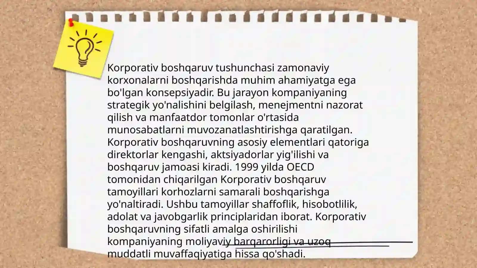 Korparativ boshqaruvning mohiyati va maqsadi 3