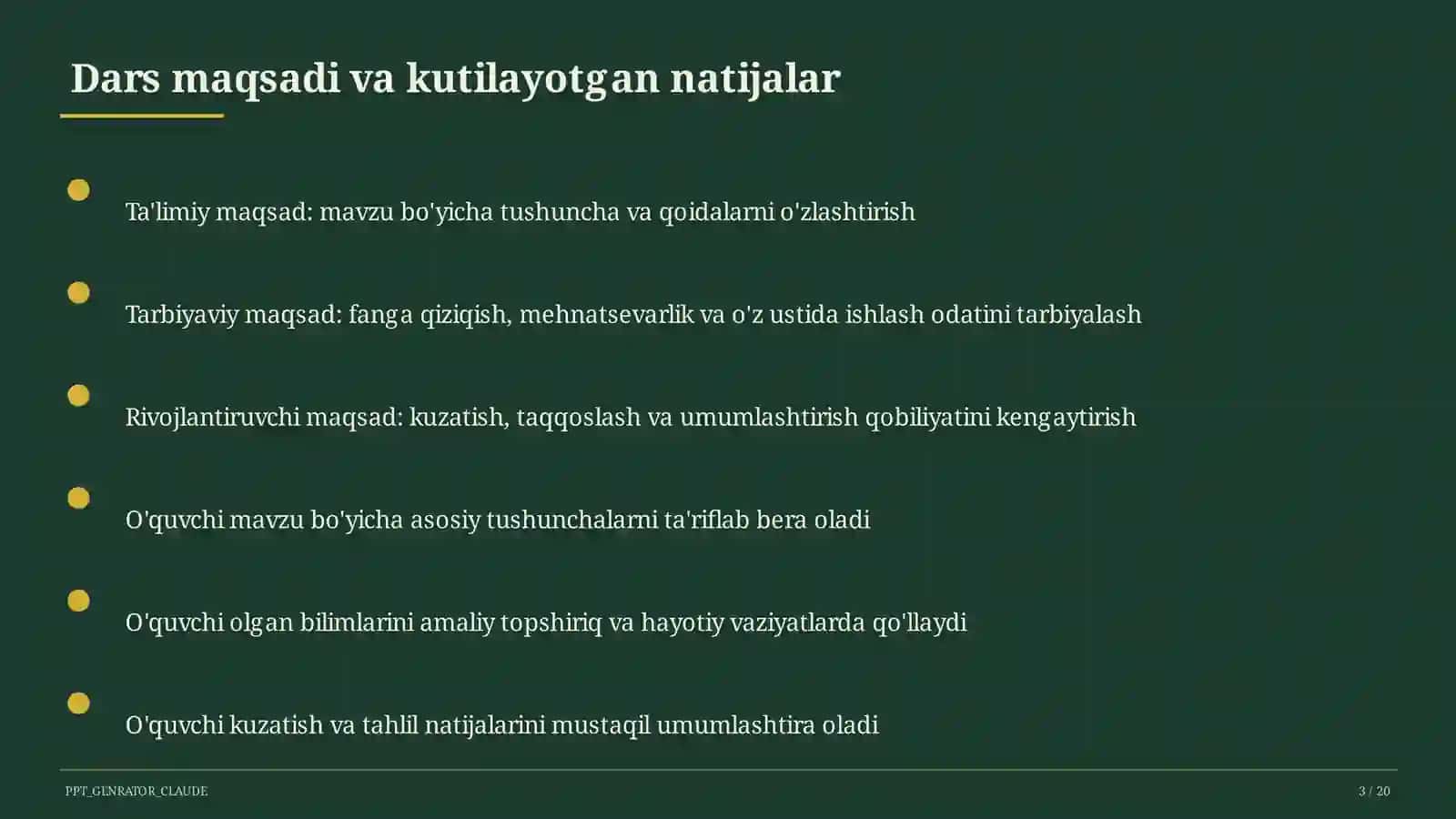 Iqtisodiyot nima: ehtiyoj va resurslar (9-sinf) 3