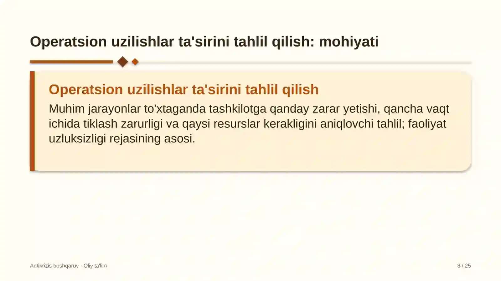 bojxona terminallarida operatsion uzilishlar ta'sirini tahlil qilish 6763 3