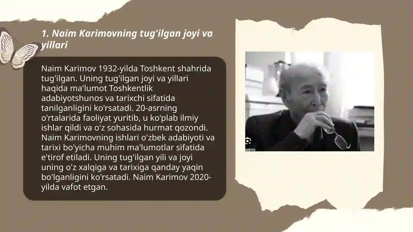 Naim karimov hayoti va ijodi 3
