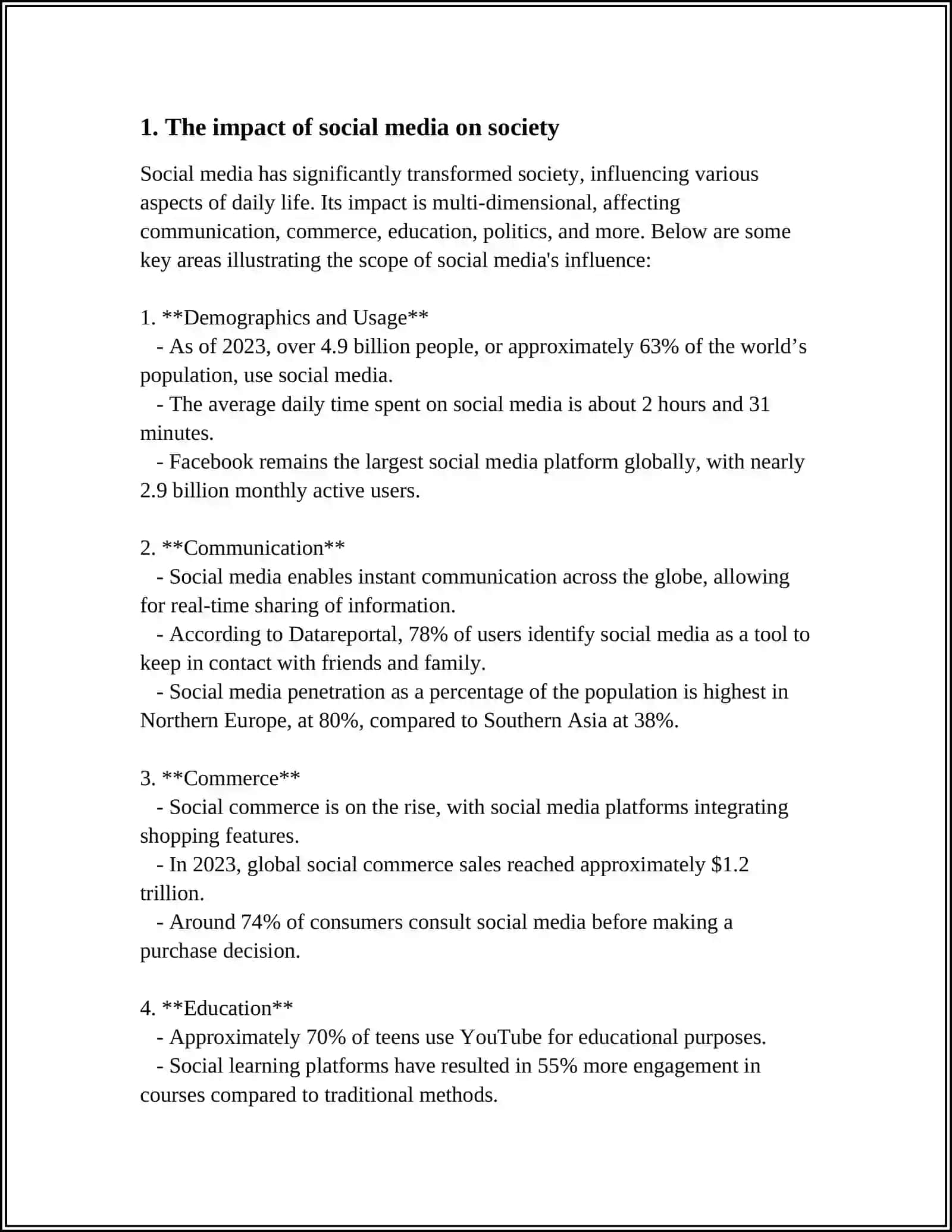 FORMULATING A DEBATE 3