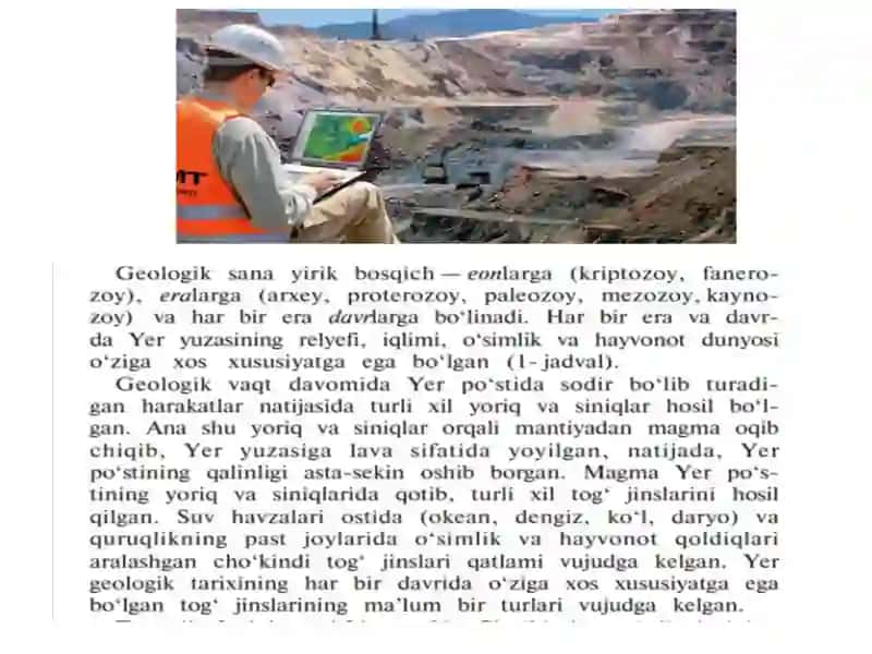 O'rta Osiyoning geologik tuzilishi 3