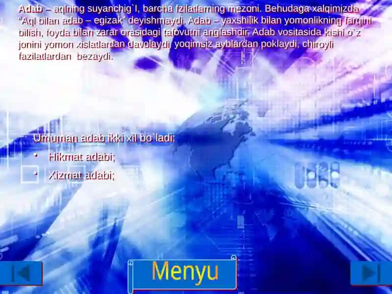 Menejer madaniyatiga qo`yiladigan talablar 3
