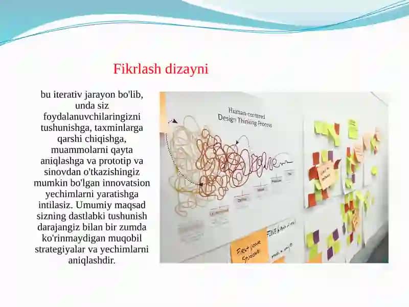 Fikrlash Dizayni (“Design thinking”) 3