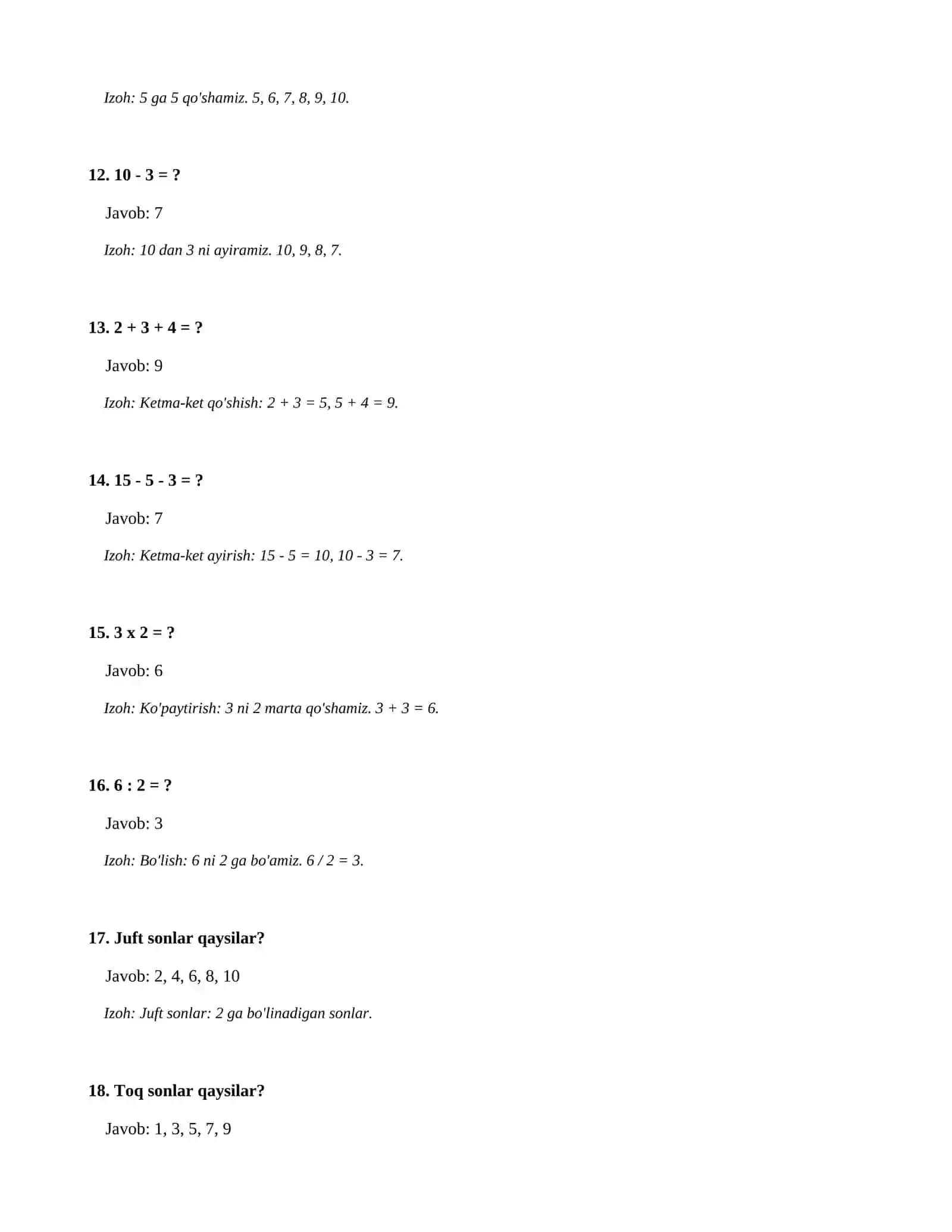 1-sinf-SINF MATEMATIKA FANIDAN NAZORAT ISHI 3