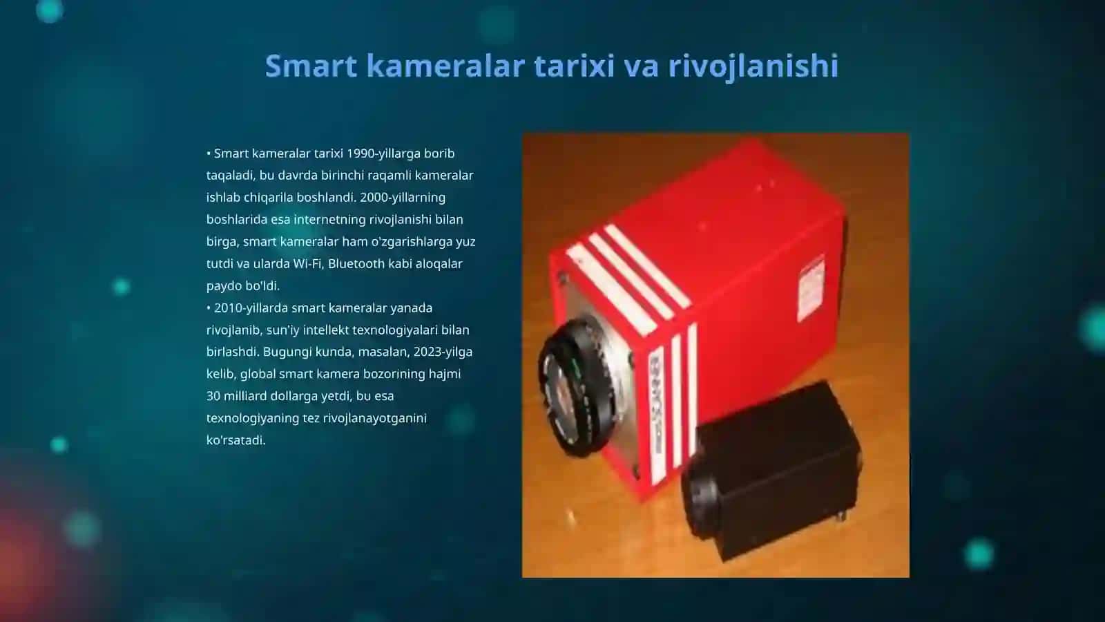 Smart kameralar haqida ma'lumot 3