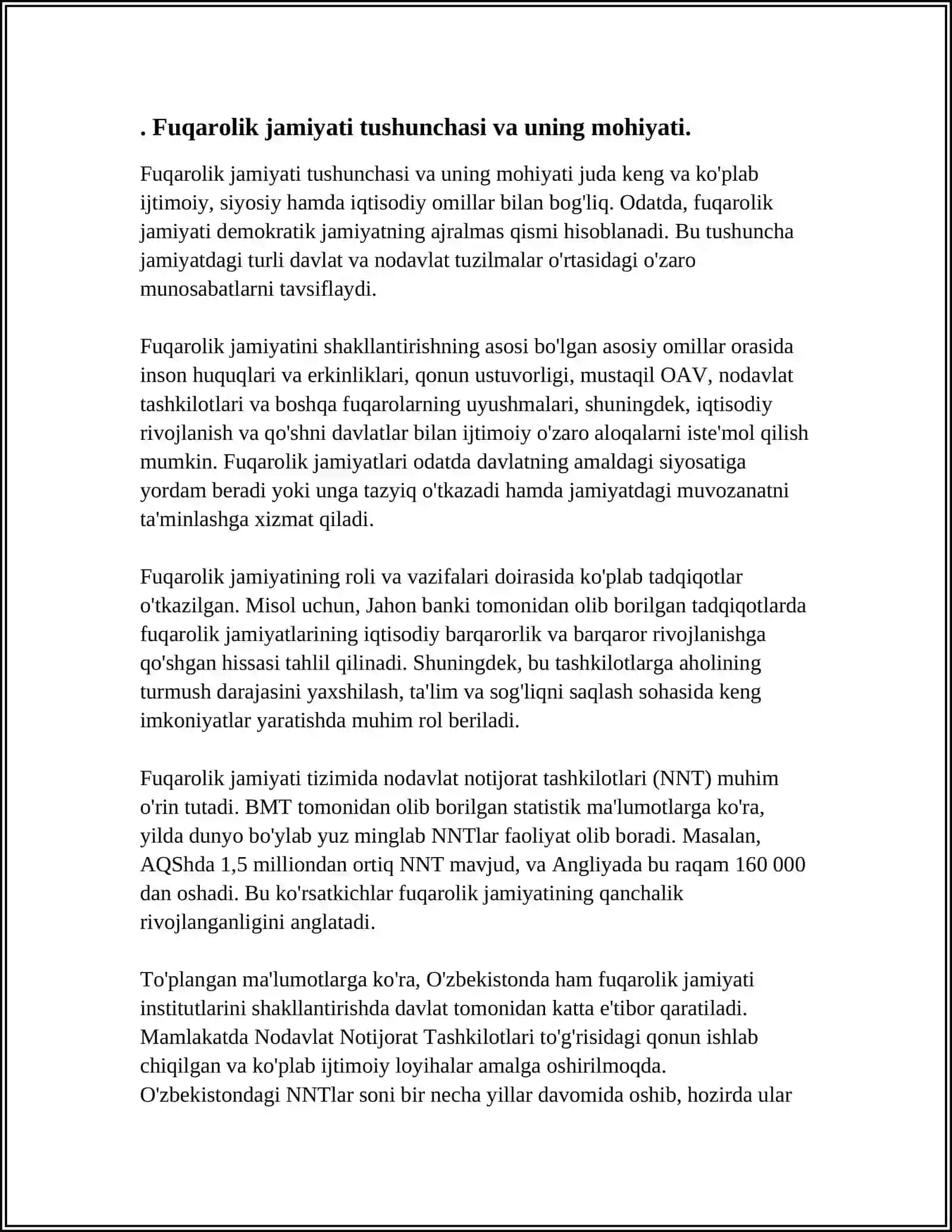 FUQAROLIK JAMIYATI DGANDA NIMANI TUSHUNASIZ 3