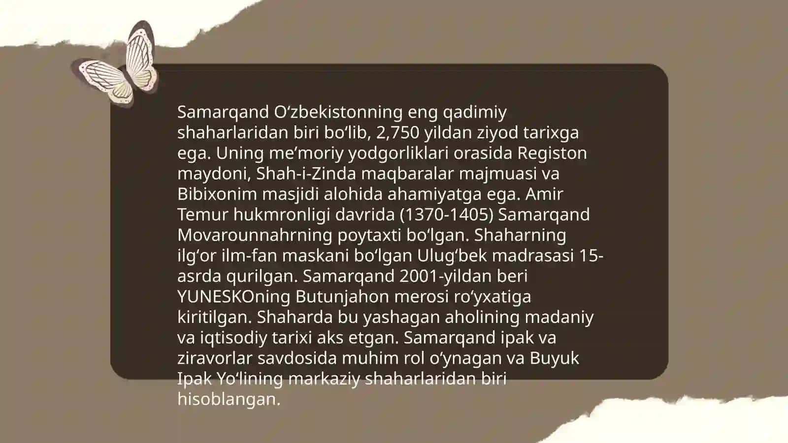 Samarqandning tarixiy merosi 3