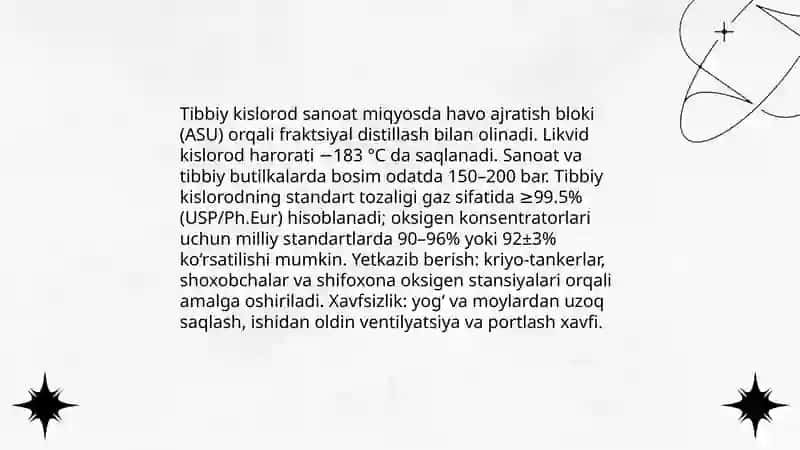 Tibbiy kislorod 3