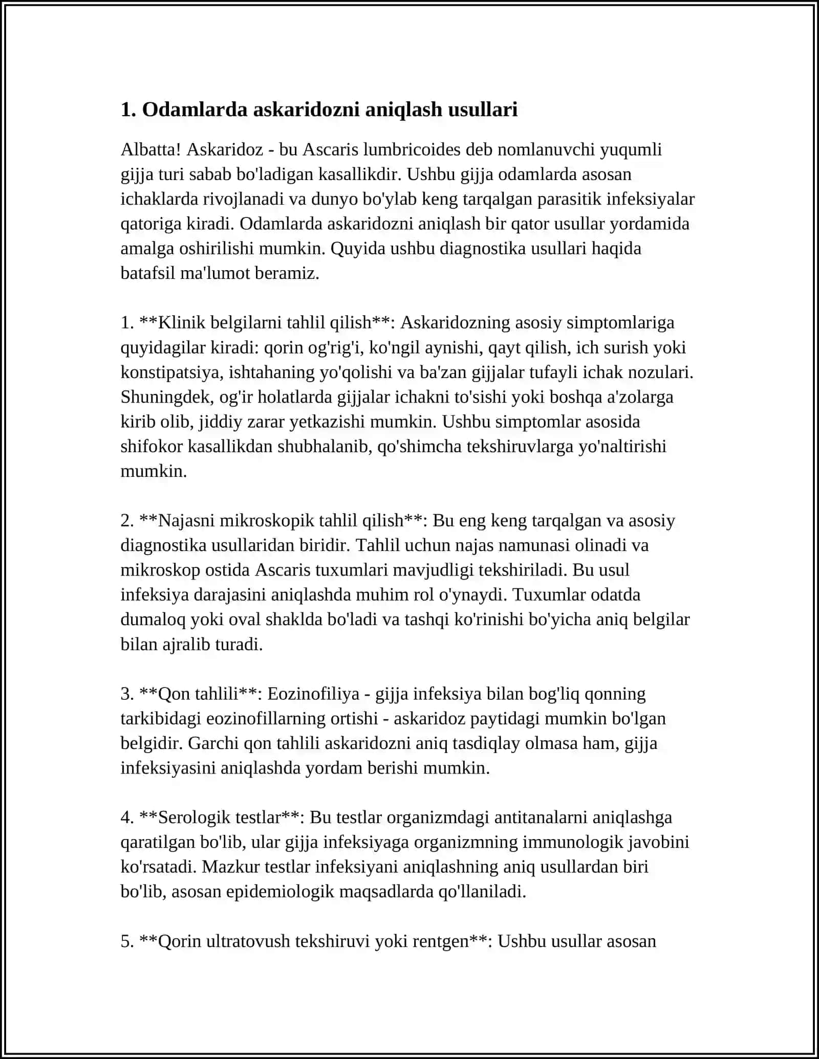 ODAM ASKARIDASI 3