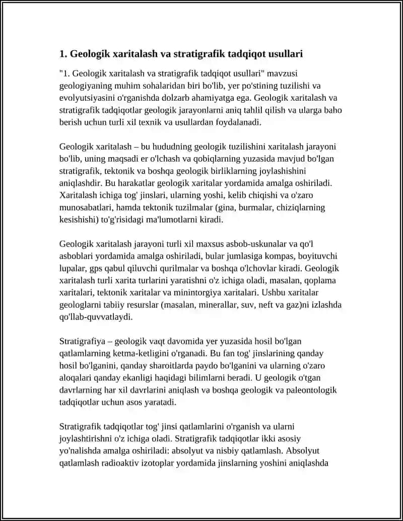 Geologik Tadqiqot Usullari 3