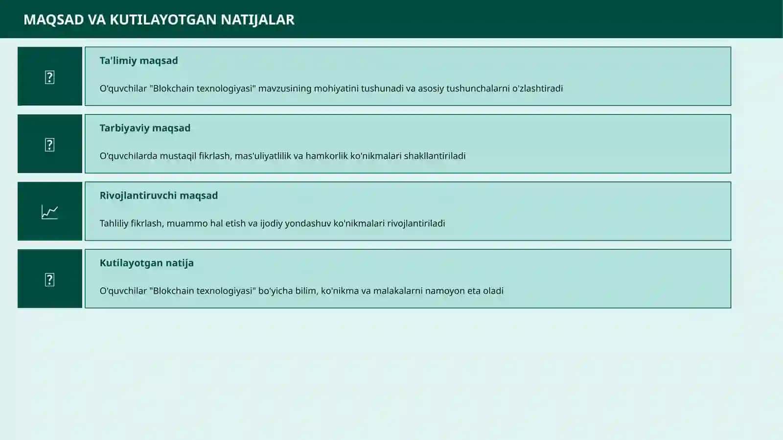 TEXNOLOGIYA LOYIHA Blokchain texnologiyasi 3