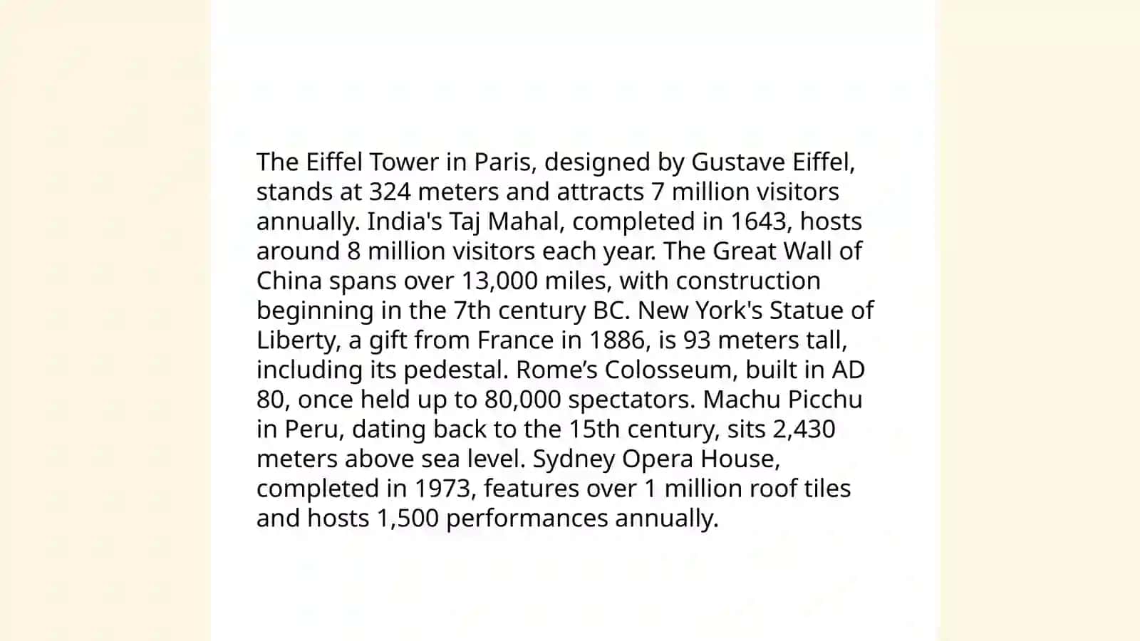 Iconic Landmarks Slideshow 3