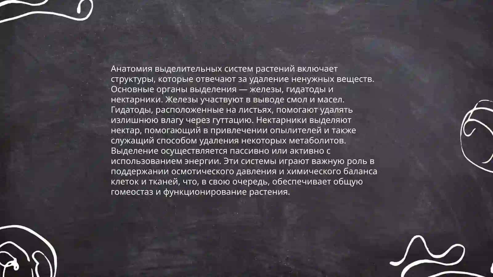 Выделительные системы растений 3