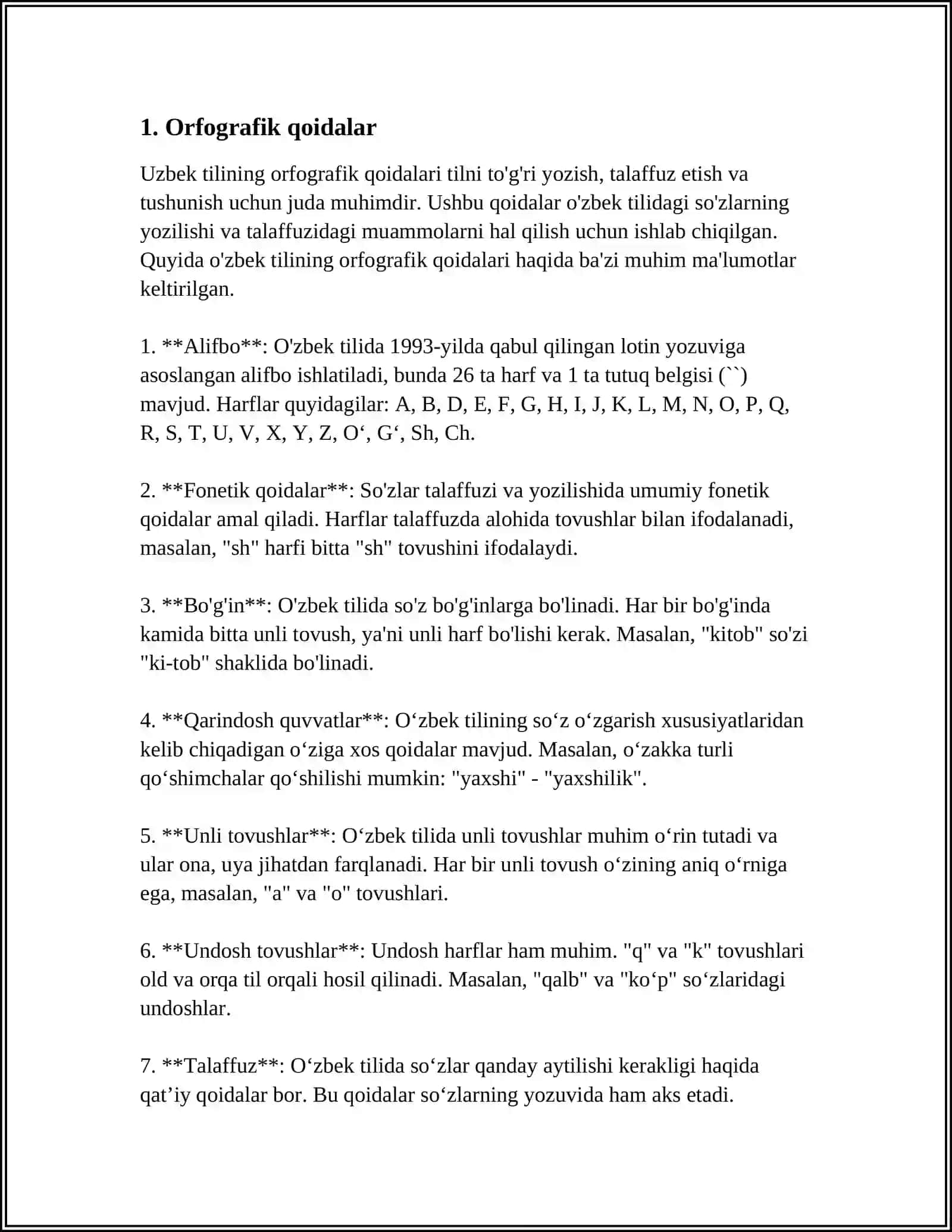 Orfografik qoidalar 3