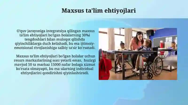 Mujassam nuqsonli bolalarning tarbiya masalalari 3