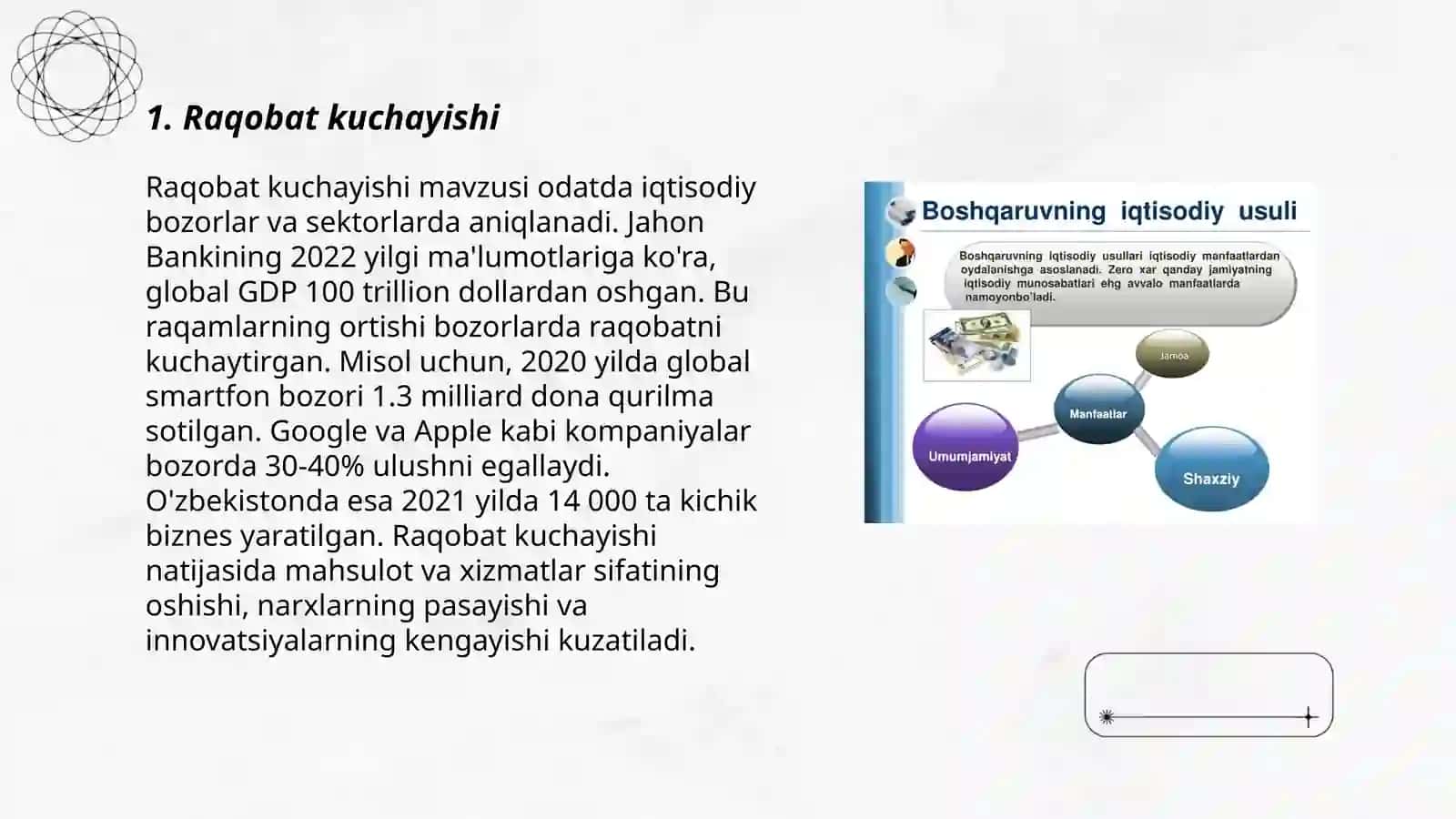 Raqobat kuchayishi 3