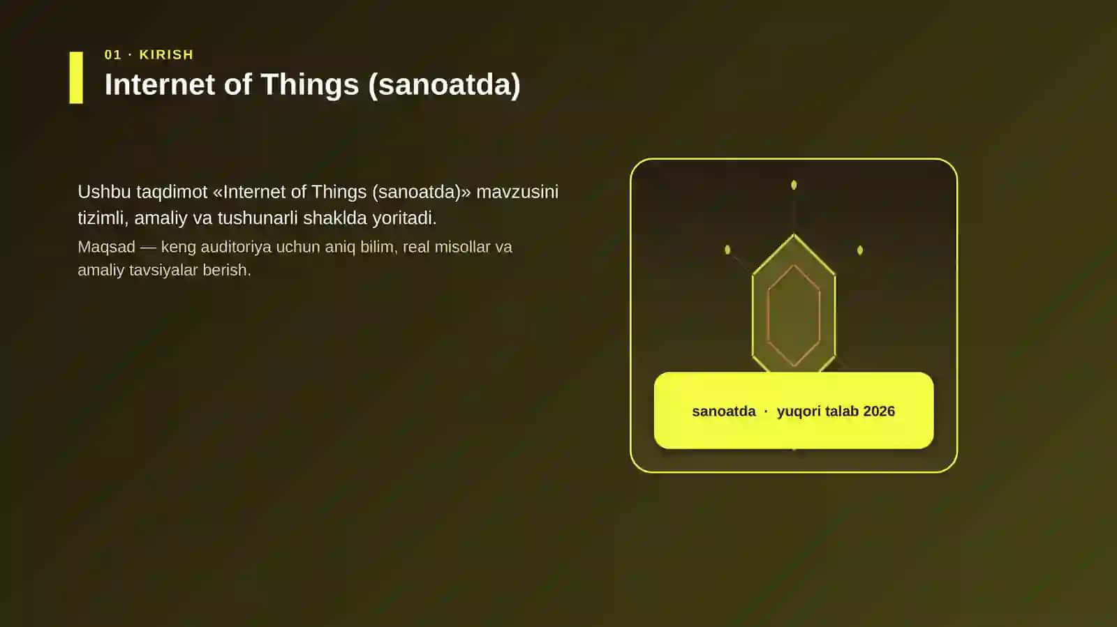 Internet of Things (sanoatda) 3