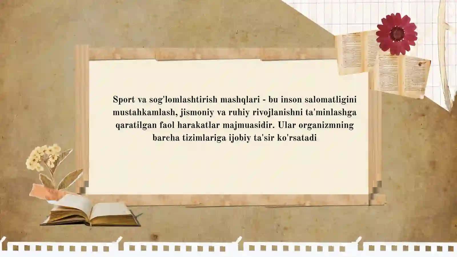 Sport va sog'lomlashtirish mashqlarining umumiy ahamiyati 3