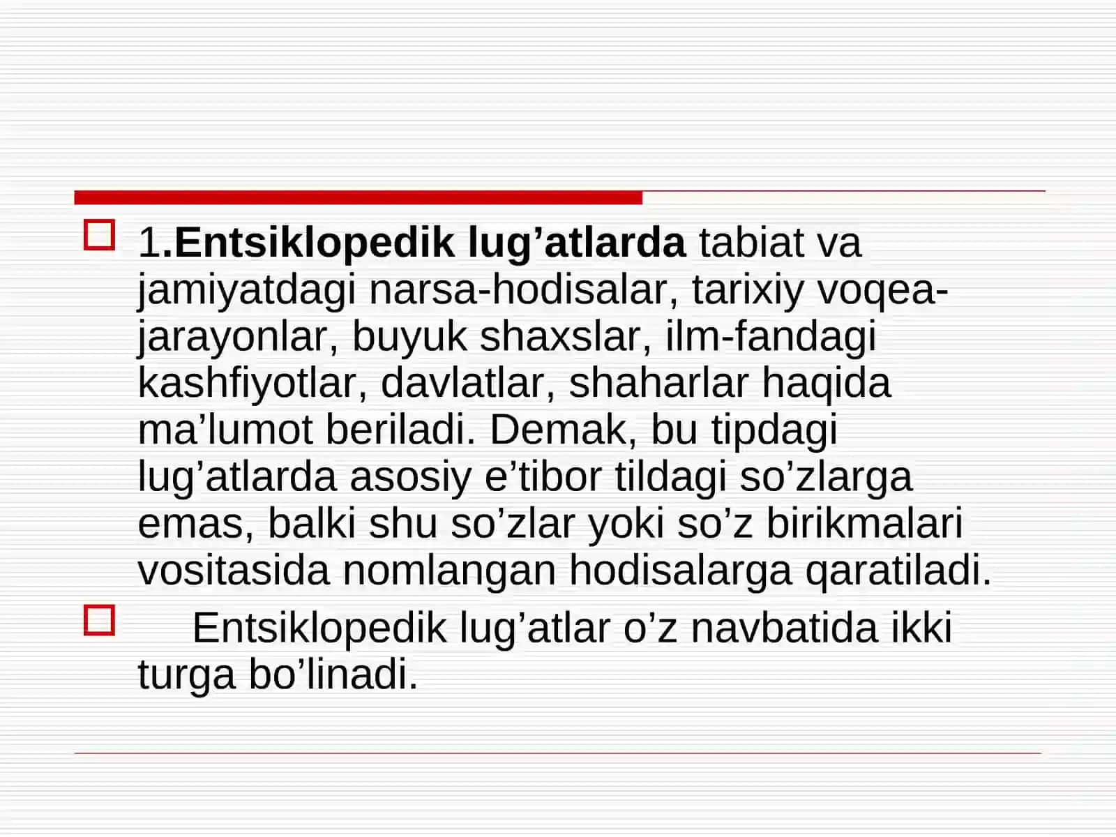 Lug’at turlari va tiplari 3