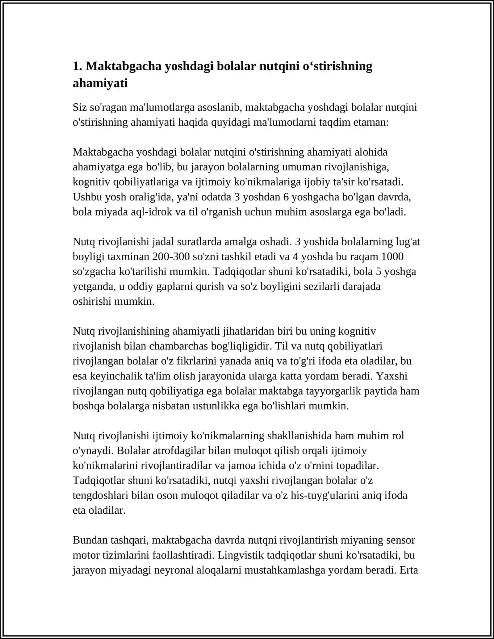 MAKTABGACHA KATTA YOSHDAGI BOLALAR NUTQINI OʻSTIRISH VAZIFALARI METODLARI VA VOSITALARI 3