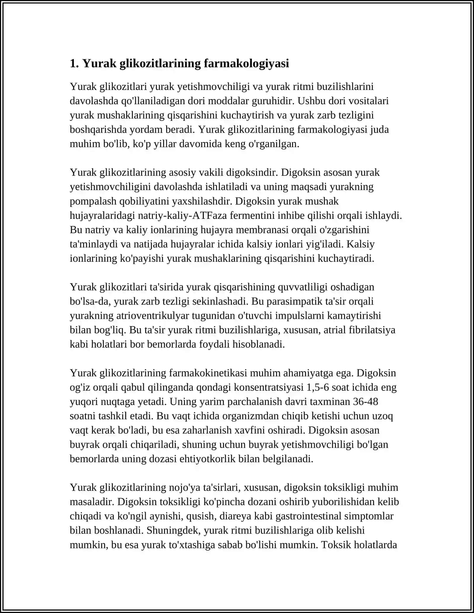 YURAK GLIKASITLARI 3