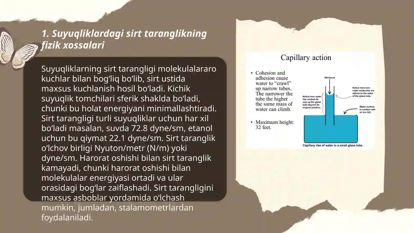 Suyuqliklardagi sirt taranglik hodisasi 3