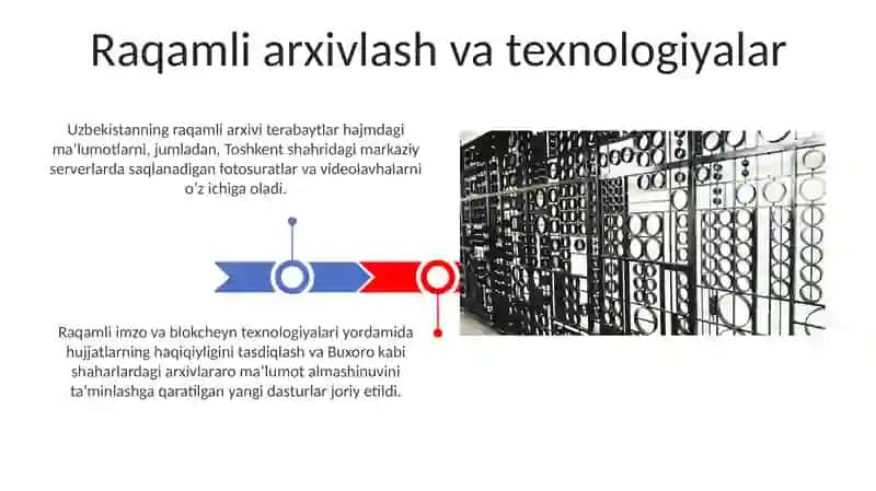 Uzbekiston Respublikasining hozirgi zamon arxiv tizimi 3