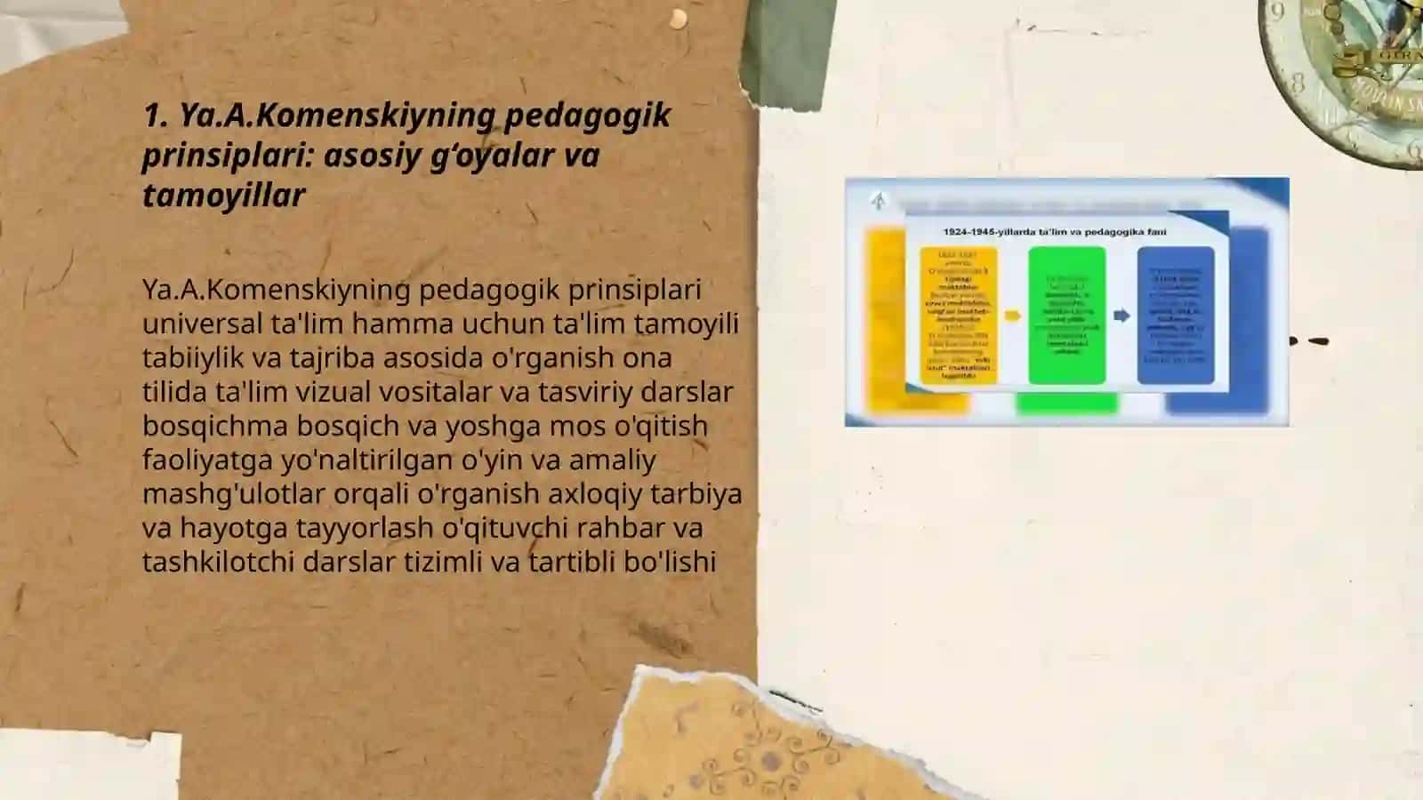 Ya.A.Komenskiyning pedagogik nazariyasi 3