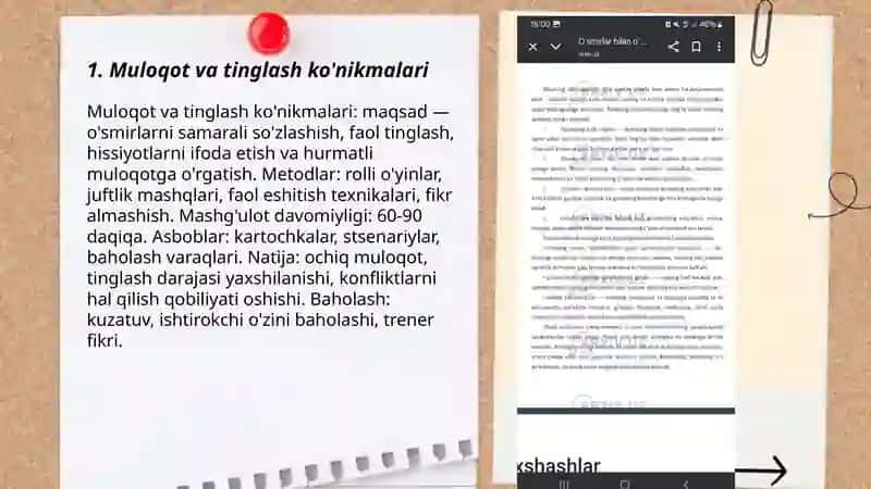 Muloqot va tinglash ko'nikmalari 3