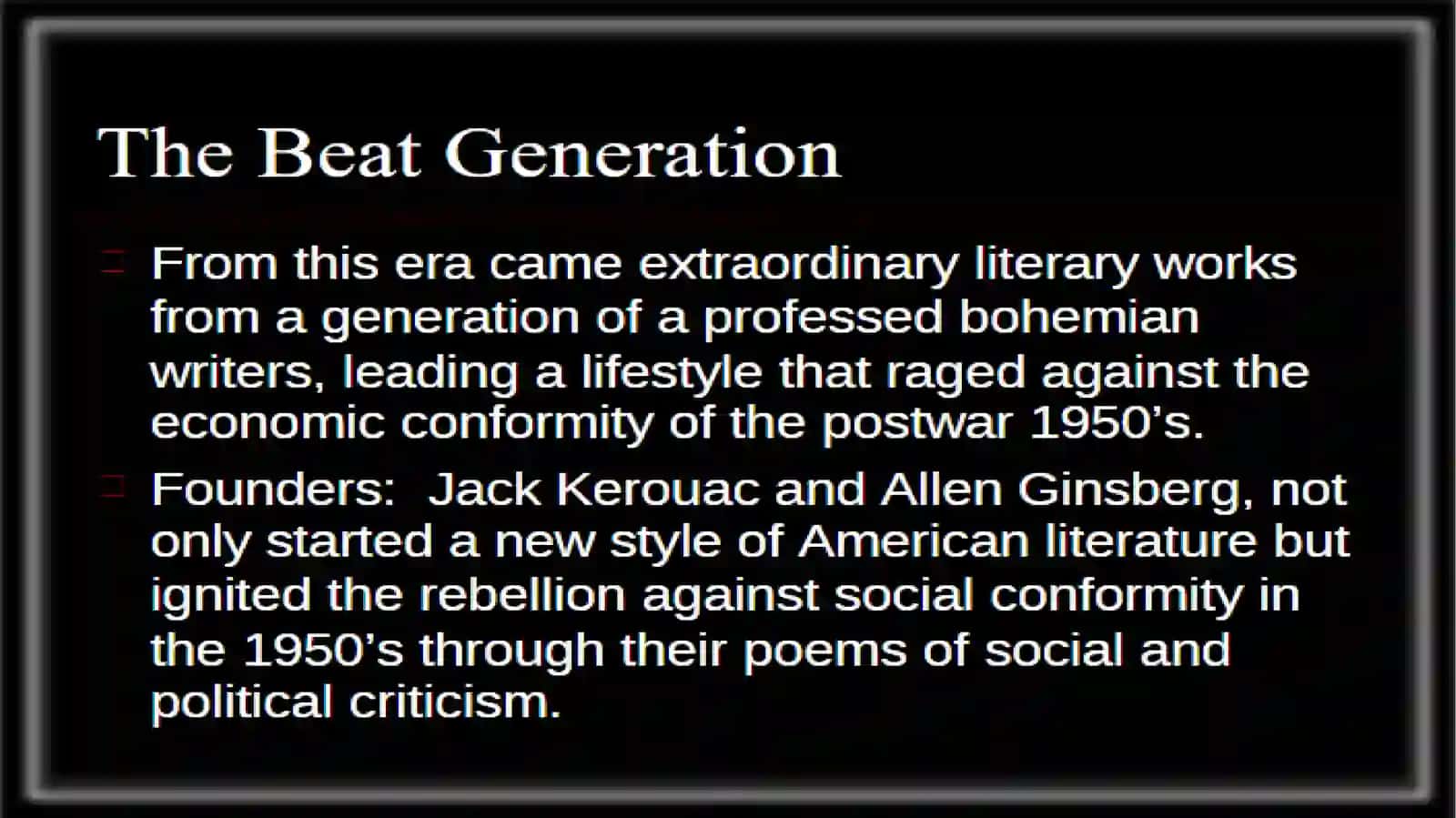 Beat Generation 3
