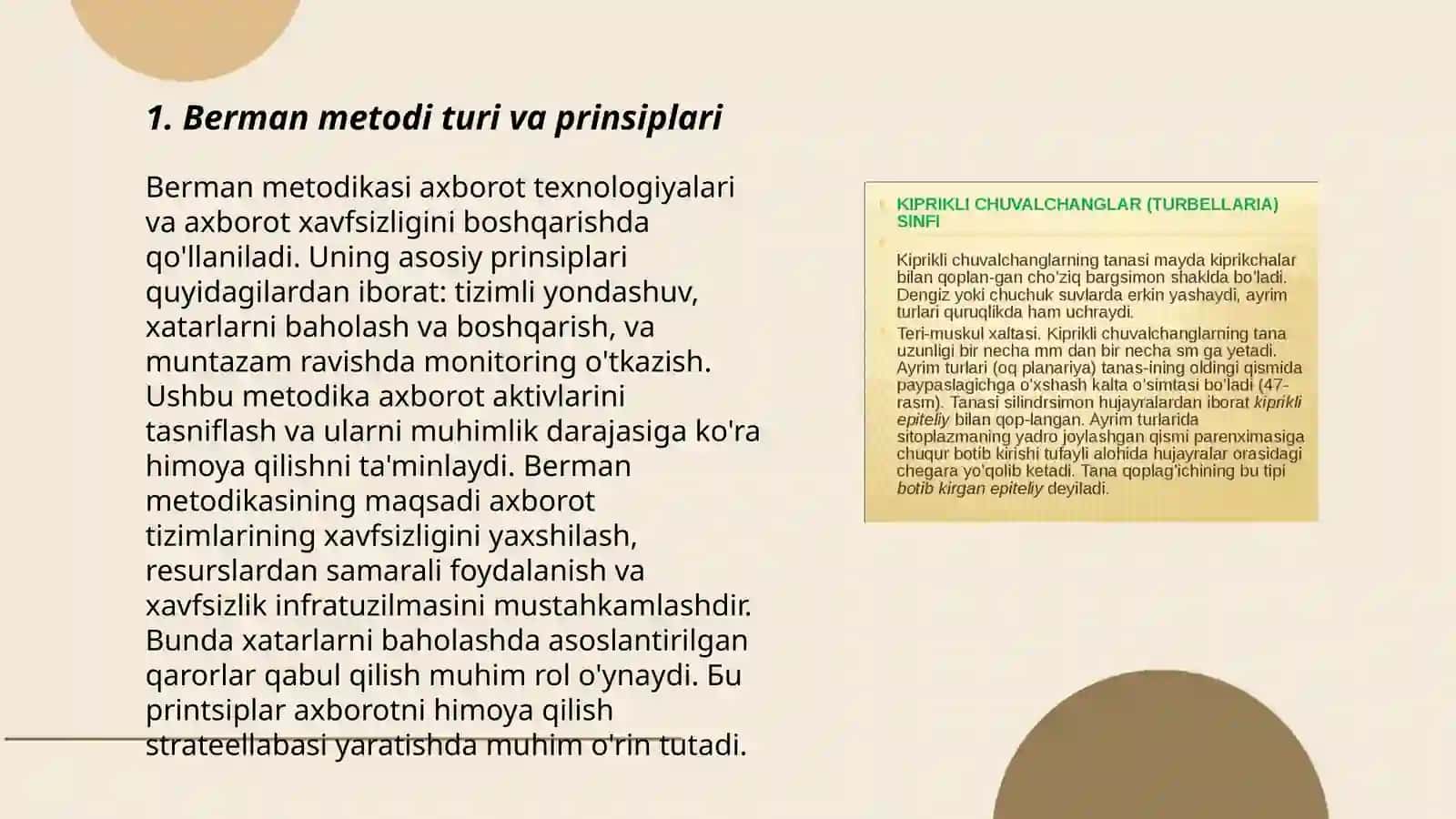 Bir qavatli ko'p qatorli slindrsimon kiprikli epiteliy Berman metodidan foydalanib nematodalardan ajratib olish 3