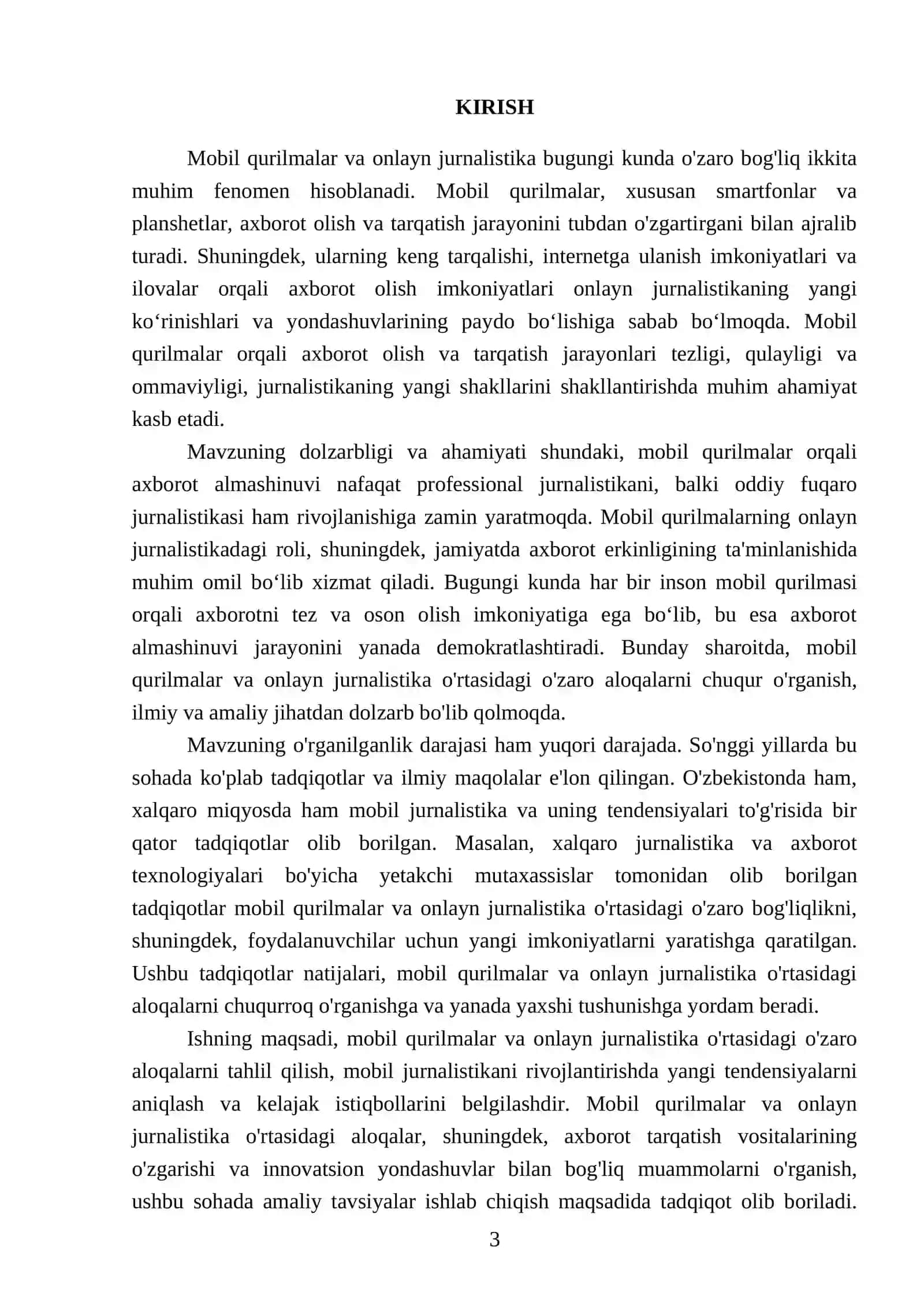 Mobil qurilmalar va onleni jurnalistika 3