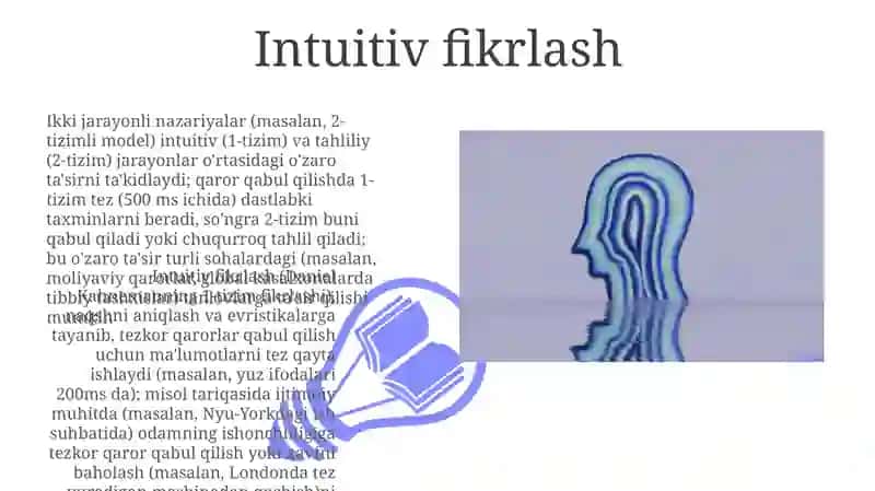 Intuitiv fikrlash 3