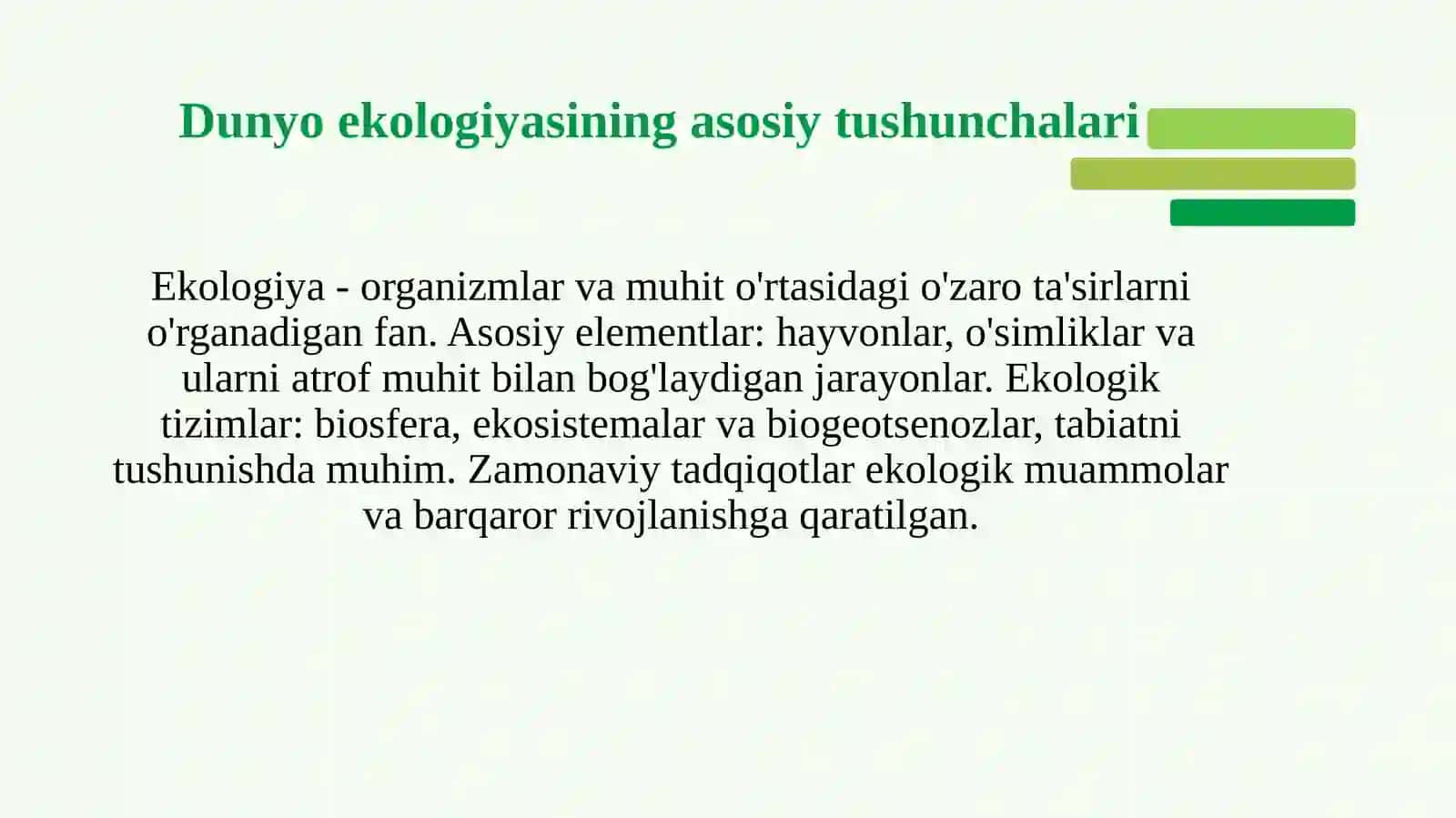 Dunyoekologiyasi 3
